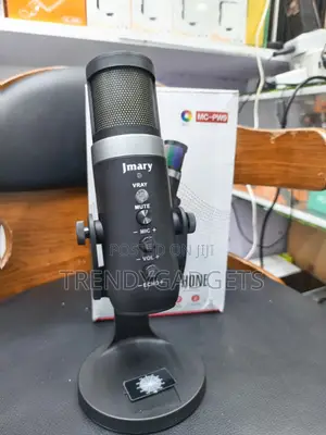 Jmary MC-PW9 RGB Desktop USB Microphone yenye Echo & Mute