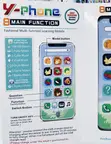 Rechargeable Kids Learning Phone Toy - 3