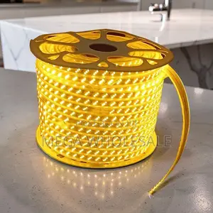 50M Waterproof SMD LED Strip Light - Nyeupe ya Joto