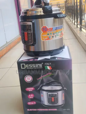 Dessini 10-in-1 6L Pressure Cooker ya Umeme