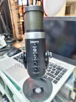 Jmary MC-PW9 USB Microphone yenye Mwanga wa RGB