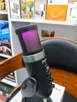 Jmary MC-PW9 USB Microphone yenye Mwanga wa RGB - 2