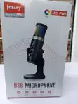 Jmary MC-PW9 USB Microphone yenye Mwanga wa RGB - 3