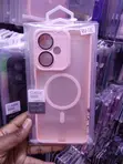 Kava Nyeupe ya Manyetiki ya Kioo kwa Xiaomi Redmi 13C - 1