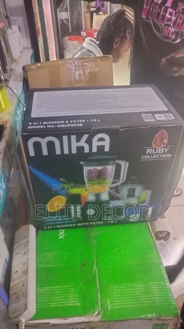 Mika 1.5L 4-in-1 Blender 400W | Ruby Collection - 1