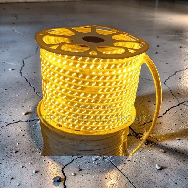 50M Orange Yellow Warm White LED Strip Snake Light - 1