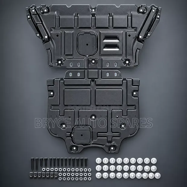 Manganese Steel Engine & Gearbox Cover Rust Shield for Audi A4 B9 - 1