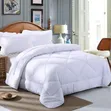 White Satin Striped Duvet Sets - 1