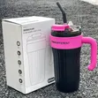 Think Different Thermocup 1080ml with Metal Straw - 1