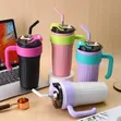 Think Different Thermocup 1080ml with Metal Straw - 2