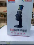 Jmary MC-PW9 USB RGB Microphone yenye Volume/Echo/Mute Control - 1