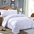 Quality White Striped Duvet Set - 1