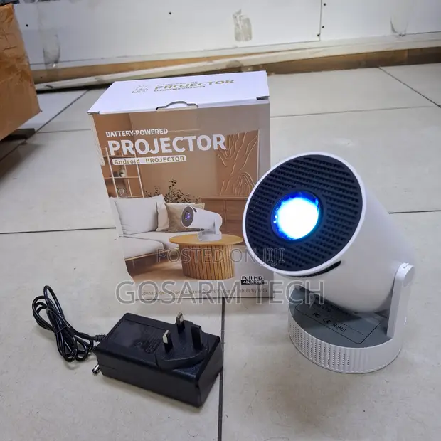 HY300 Pro WiFi Android Projector | Sinema ya Nyumbani Portable - 1