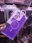 Translucent MagSafe Purple Case for Xiaomi Redmi 13C - 2