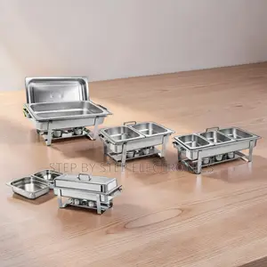 11L Stainless Steel Triple Chafing Dish