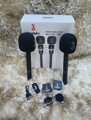 C&C Dual Mic Wireless System kwa Mahojiano & Video