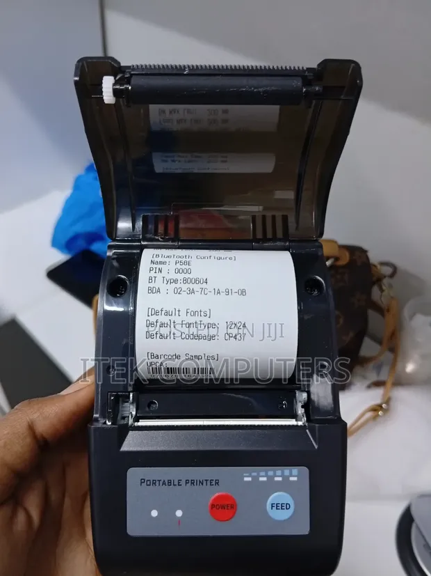 Printer ya Receipti ya Thermal isiyo na Waya kwa eTIMS - 1