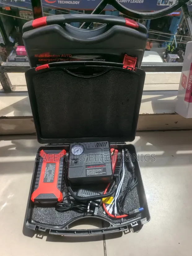 Emergency Car Battery Booster Jump Starter - 1