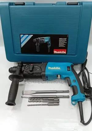 Makita 24mm Rotary Hammer Drill na Sanduku & Vifaa