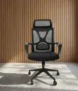 Mesh Ergonomic Office Chair - Black - 5