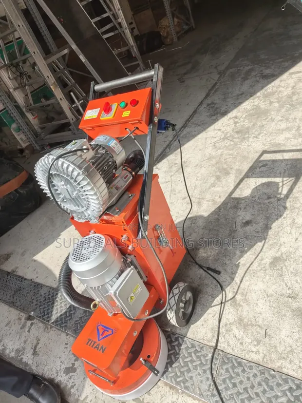 Heavy-Duty Concrete & Terrazzo Grinding Machine - Single Phase - 1