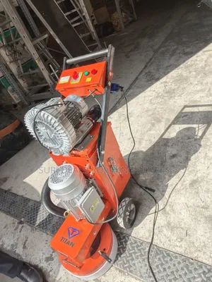 Heavy-Duty Concrete & Terrazzo Grinding Machine - Single Phase