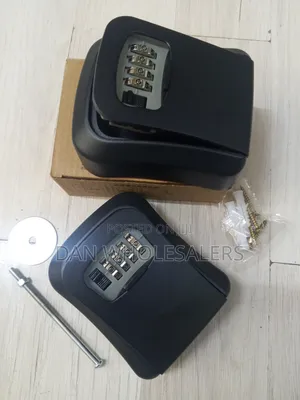 Password Secured Metallic Key Lock Box