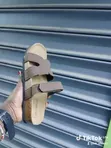Ladies Slides - Sandali za Ngozi za Rangi Nyingi - 2