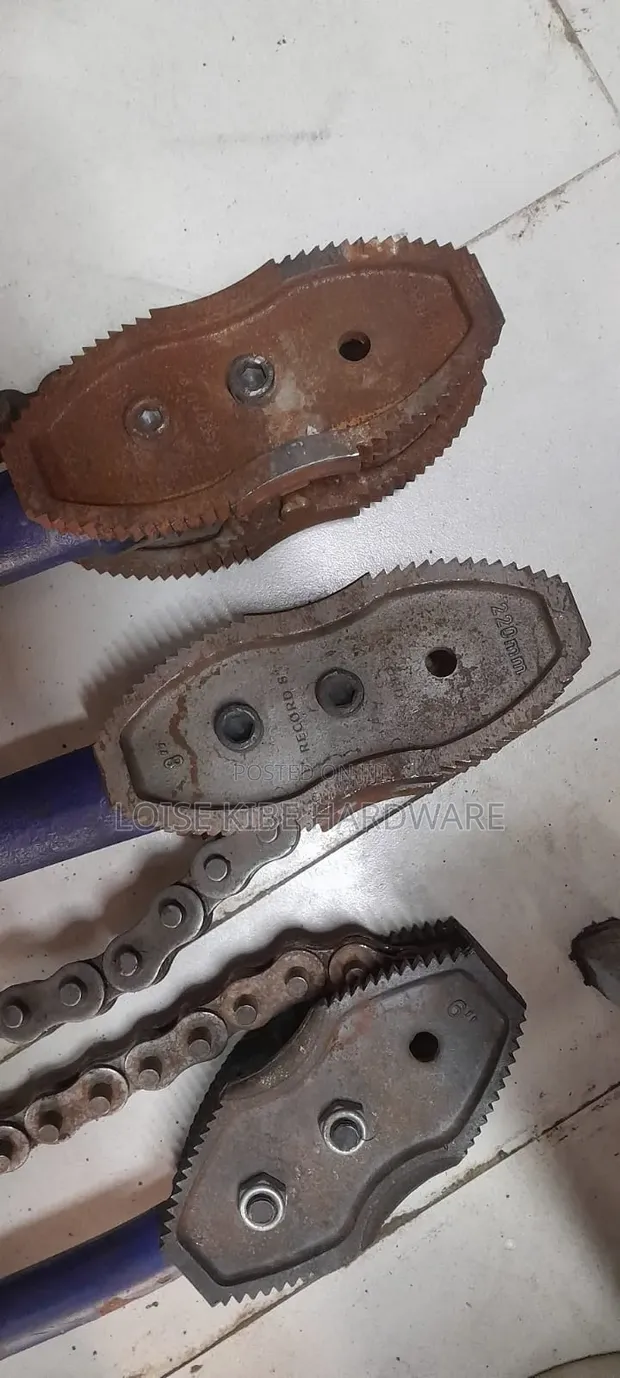 Heavy Duty Steel Chain Spanner - 1