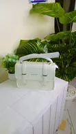 Vintage Inspired Structured Satchel Handbag - 2