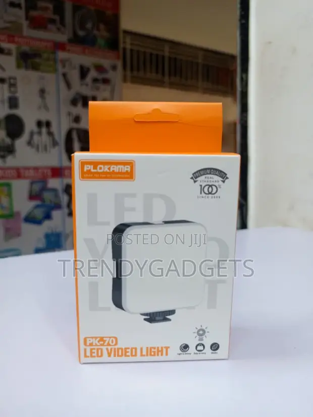 PLOKAMA PK-70 Mini LED Mwanga wa Picha - 1