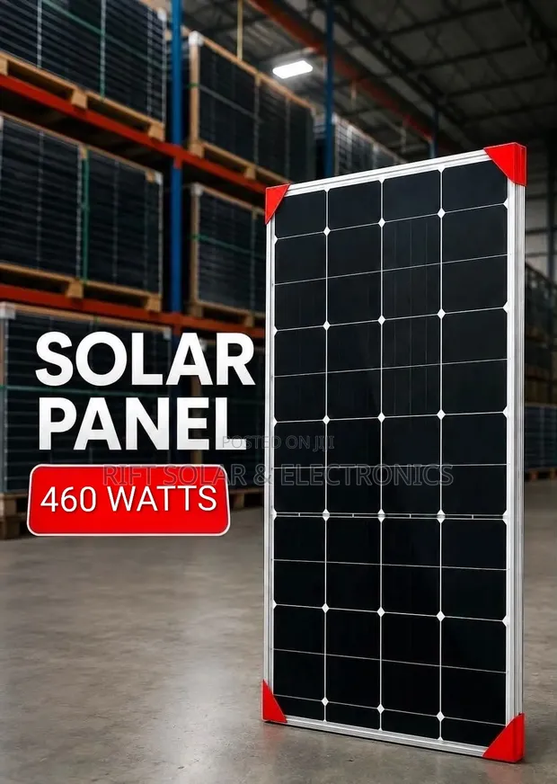 460W Monocrystalline Solar Panels - 25 Yr Warranty - 1