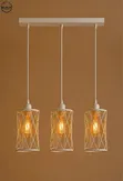 Triple Straight-Bar Pendant Light - 2