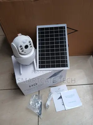 Ubox 4G Solar Powered PTZ Surveillance Camera