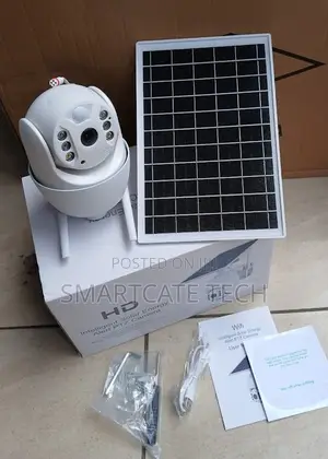 Ubox 4G CCTV Security Camera with Solar Power & SIM Card
