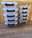 10 Pcs Food Grade Glass Storage Containers Set - 2