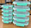 10 Pcs Food Grade Glass Storage Containers Set - 3