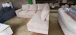 L-Shaped Sofa with Back Pillows - 6 Seater - 3