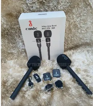 C&C Dual Wireless Microphone System - Sauti ya Kitaalamu