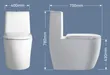 Homart WC8848 Tornado One-Piece Toilet - 2