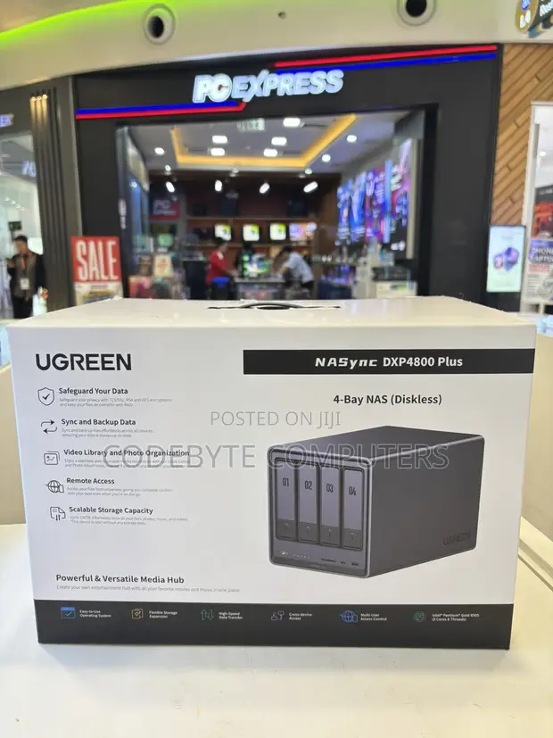 Ugreen CM752 DPXP4800 4-Bay NAS - Intel 12th Gen - 1