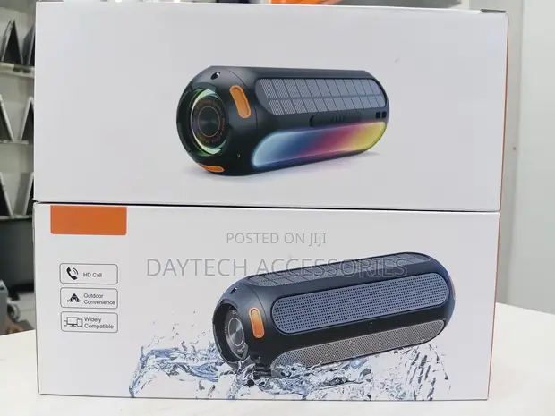 ES-T69 (Pro MAX) Spika ya Solar isiyo na waya - Nyeusi - 1