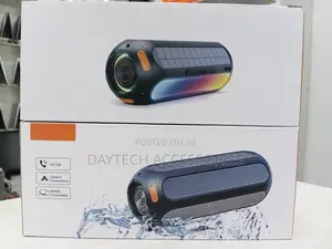 ES-T69 (Pro MAX) Solar Wireless Speaker - Black