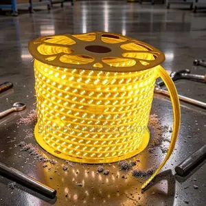 Nafuu ya LED ya Mita 50 ya Rangi ya Machungwa, Njano, Nyeupe Joto