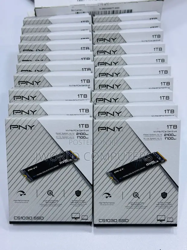 PNY CS2241 Internal SSD M.2 PCIe Gen 4x4 NVMe 2280 - 1TB - 1
