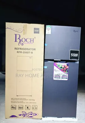 Roch 197L Mpya ya Mlango Mbili ya Friji