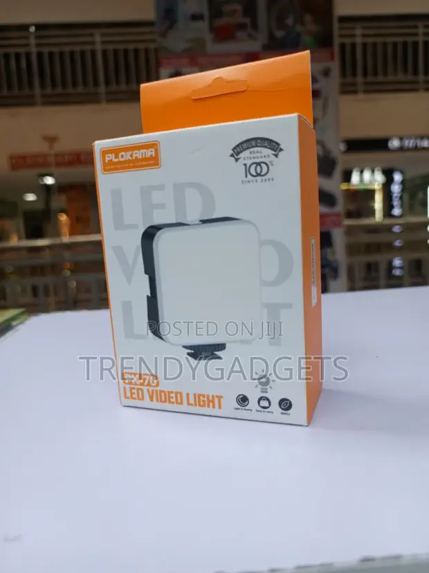 PLOKAMA PK-70 Mwanga wa LED wa Kamera Portable - 1