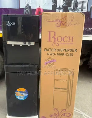 Dispenser ya Maji Nyeusi ya Tap 3 na Compressor