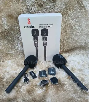C&C Dual Wireless Microphone - Brand New