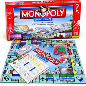 Monopoly Global Village Property Trading Board Game